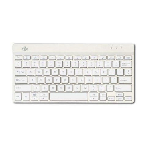 Klawiatura R-Go Tools Compact Break RGOCOUSWLWH Bluetooth QWERTY US Englisch Weiß