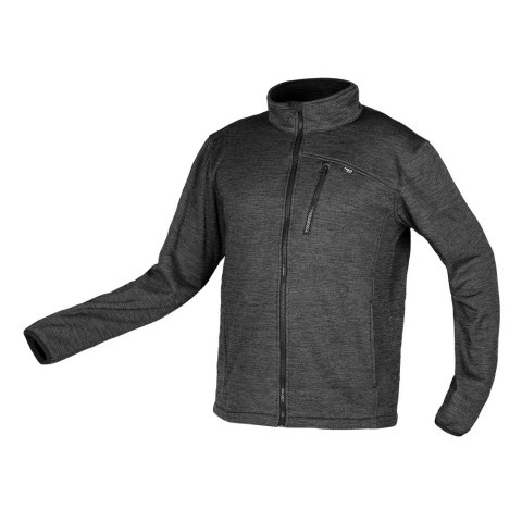 Bluza rozpinana OUTDOOR, pique, szara, rozmiar L Bluza rozpinana OUTDOOR, pique, szara, rozmiar L