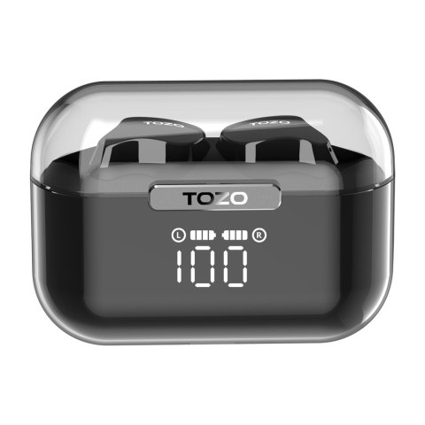 Słuchawki TWS TOZO T18 Crystal Buds Black