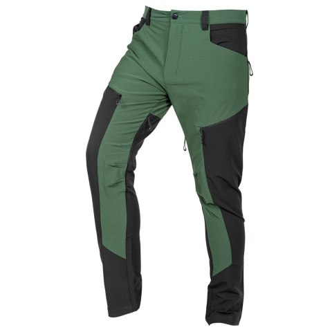 Spodnie robocze OUTDOOR, 4 way stretch, zielone-szare, rozmiar L Spodnie robocze OUTDOOR, 4 way stretch, zielone-szare, rozmiar L
