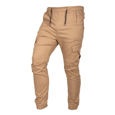 Spodnie robocze OUTDOOR, typu jogger, beżowe, rozmiar XL Spodnie robocze OUTDOOR, typu jogger, beżowe, rozmiar XL