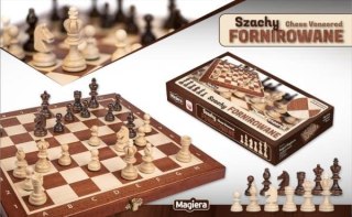 Szachy fornirowane 35cm