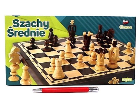Szachy średnie 31cm. MAGIERA Szachy średnie 31cm. MAGIERA