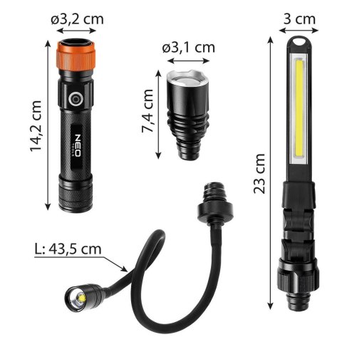 NEO tools 99-107 oświetlenie zewnętrzne NEO tools 99-107 oświetlenie zewnętrzne