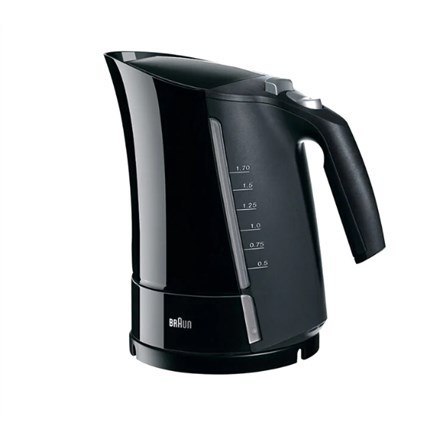 Braun WK 500 czajnik elektryczny 1,6 l 3000 W Czarny Braun WK 500 czajnik elektryczny 1,6 l 3000 W Czarny