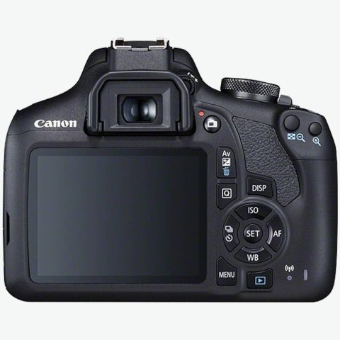 Canon EOS 2000D + EF-S 18-55mm f/3.5-5.6 III Zestaw do lustrzanki 24,1 MP CMOS 6000 x 4000 px Czarny Canon EOS 2000D + EF-S 18-55mm f/3.5-5.6 III Zestaw do lustrzanki 24,1 MP CMOS 6000 x 4000 px Czarny