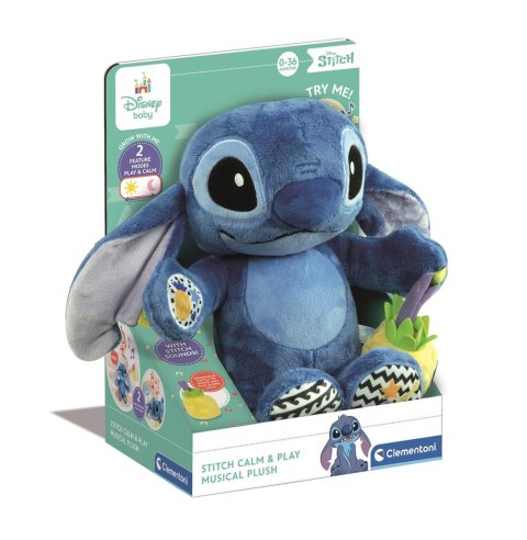 Clementoni Disney Baby Stitch Calm & Play Musical Plush Clementoni Disney Baby Stitch Calm & Play Musical Plush