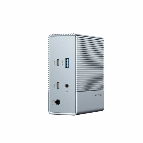 HYPER HDG212B stacja dokująca Dokujący USB 3.2 Gen 2 (3.1 Gen 2) Type-C Srebrny HYPER HDG212B stacja dokująca Dokujący USB 3.2 Gen 2 (3.1 Gen 2) Type-C Srebrny