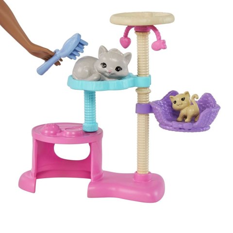 *****Barbie lalka zabawa z kotkami HHB70 /4 *****Barbie lalka zabawa z kotkami HHB70 /4