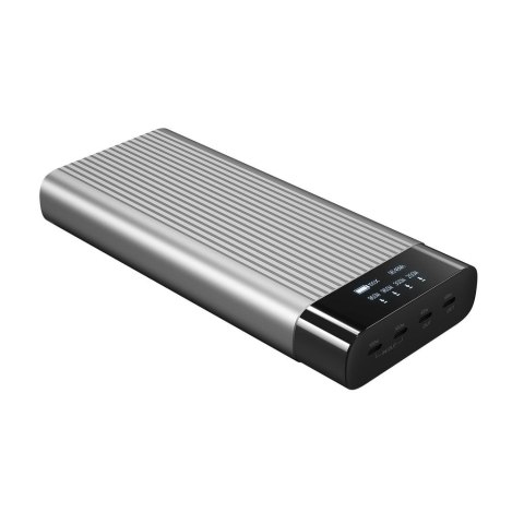 HYPER HJ245B bank mocy 27000 mAh Srebrny HYPER HJ245B bank mocy 27000 mAh Srebrny
