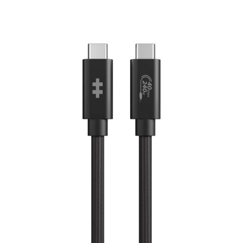 HYPER HyperDrive Next kabel USB USB4 Gen 3x2 1,2 m USB C Czarny HYPER HyperDrive Next kabel USB USB4 Gen 3x2 1,2 m USB C Czarny