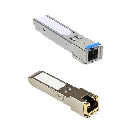 Sieci SOMI | Moduł nadawczo-odbiorczy SFP (mini-GBIC) | SFPCRJ451GG | Miedź | Złącze RJ45 | 10/100/1000 Mbit/s | Maksymalna odle Sieci SOMI | Moduł nadawczo-odbiorczy SFP (mini-GBIC) | SFPCRJ451GG | Miedź | Złącze RJ45 | 10/100/1000 Mbit/s | Maksymalna odle