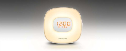 Radiobudzik Muse Light ML-198 CR, Biały