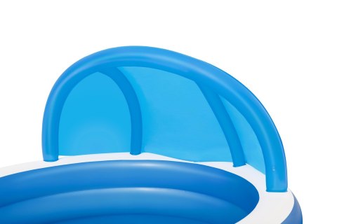 Bestway 54337 basen zewnętrzny naziemny Basen nadmuchiwany W kształcie okręgu 850 l Niebieski, Biały Bestway 54337 basen zewnętrzny naziemny Basen nadmuchiwany W kształcie okręgu 850 l Niebieski, Biały