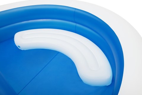 Bestway 54337 basen zewnętrzny naziemny Basen nadmuchiwany W kształcie okręgu 850 l Niebieski, Biały Bestway 54337 basen zewnętrzny naziemny Basen nadmuchiwany W kształcie okręgu 850 l Niebieski, Biały