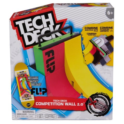 Tech Deck TED ACS X Connect ParkCreator Ramp 1 GML Zestaw deskorolek na palec Tech Deck TED ACS X Connect ParkCreator Ramp 1 GML Zestaw deskorolek na palec