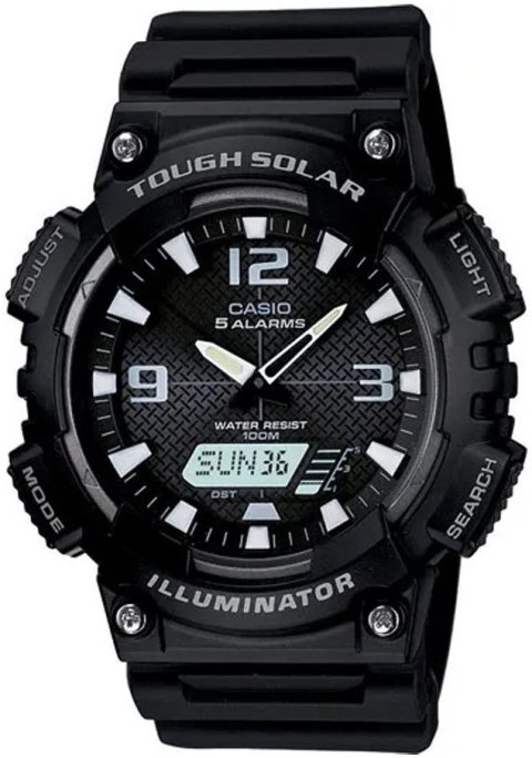 Zegarek Męski CASIO AQ-S810W-1AVEF 10 Bar SOLAR Do pływania Zegarek Męski CASIO AQ-S810W-1AVEF 10 Bar SOLAR Do pływania