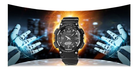 Zegarek Męski CASIO AQ-S810W-1AVEF 10 Bar SOLAR Do pływania Zegarek Męski CASIO AQ-S810W-1AVEF 10 Bar SOLAR Do pływania