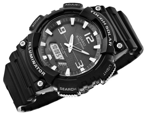 Zegarek Męski CASIO AQ-S810W-1AVEF 10 Bar SOLAR Do pływania Zegarek Męski CASIO AQ-S810W-1AVEF 10 Bar SOLAR Do pływania
