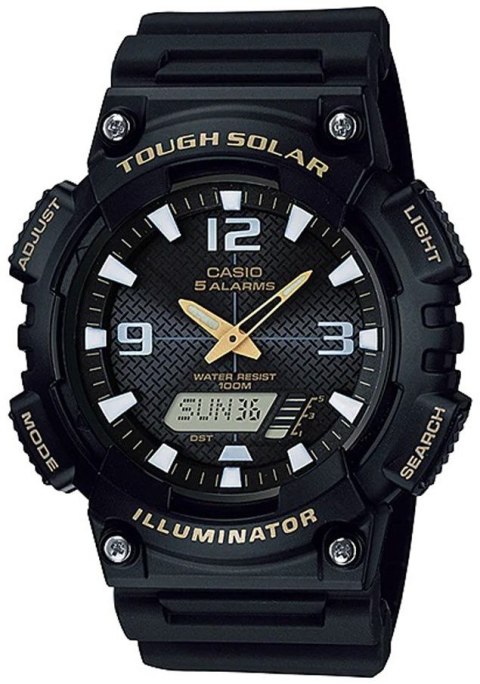 Zegarek Męski CASIO AQ-S810W-1BVDF 10 Bar SOLAR Do pływania Zegarek Męski CASIO AQ-S810W-1BVDF 10 Bar SOLAR Do pływania