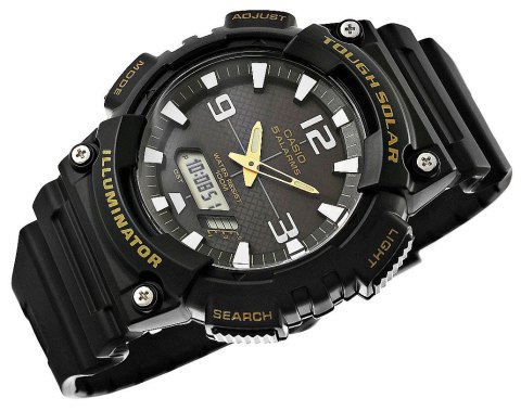 Zegarek Męski CASIO AQ-S810W-1BVDF 10 Bar SOLAR Do pływania Zegarek Męski CASIO AQ-S810W-1BVDF 10 Bar SOLAR Do pływania
