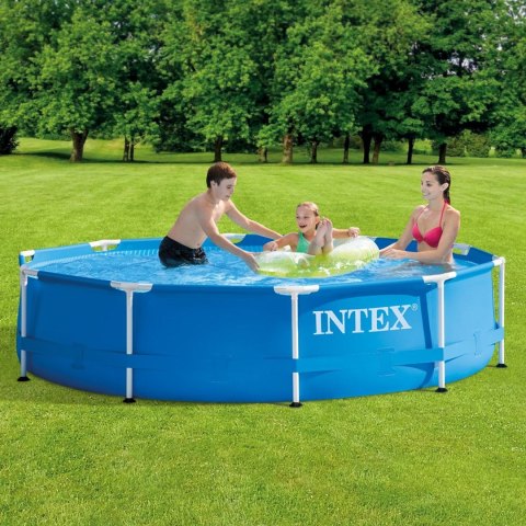 Basen Intex 28200NP zewnętrzny naziemny ramowy okrąg 4485L Niebieski