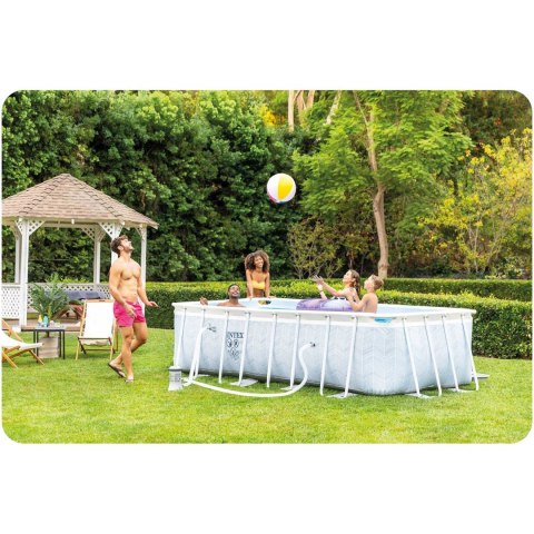 Basen ogrodowy stelażowy 400 x 200 x 100 cm zestaw 18w1 INTEX 26780 Basen ogrodowy stelażowy 400 x 200 x 100 cm zestaw 18w1 INTEX 26780