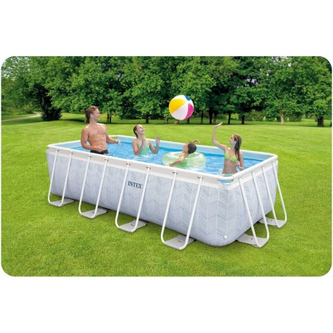 Basen ogrodowy stelażowy 400 x 200 x 100 cm zestaw 18w1 INTEX 26780 Basen ogrodowy stelażowy 400 x 200 x 100 cm zestaw 18w1 INTEX 26780