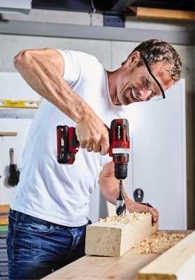 Einhell TE-CD 18/40 Li-Solo 1500 RPM Zamek centralny 1,1 kg Czarny, Czerwony Einhell TE-CD 18/40 Li-Solo 1500 RPM Zamek centralny 1,1 kg Czarny, Czerwony