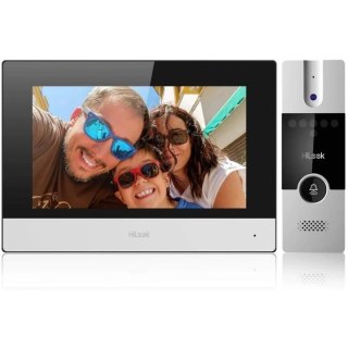 Wideodomofon HILOOK HD-VIS-04 7" ekran LCD TFT 1024x600px WiFi Czarny, Srebrny