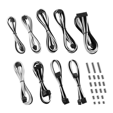 Zestaw CableMod Classic ModMesh RT ASUS/Seasonic/Phanteks - biały Zestaw CableMod Classic ModMesh RT ASUS/Seasonic/Phanteks - biały