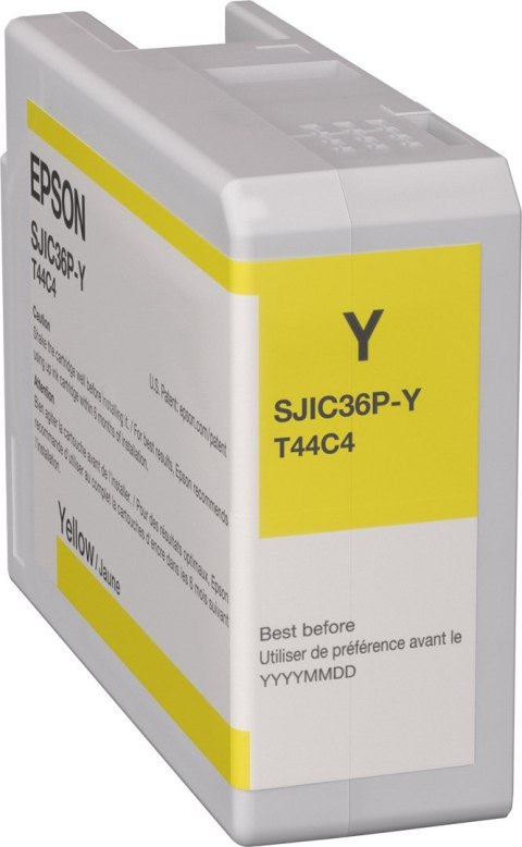 Epson SJIC36P(Y) nabój z tuszem Żółty Epson SJIC36P(Y) nabój z tuszem Żółty