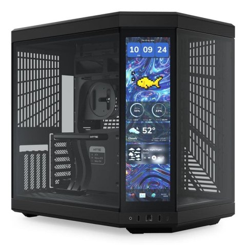 Hyte Y70 Midi Tower Touch Infinite - Pitch Black Hyte Y70 Midi Tower Touch Infinite - Pitch Black