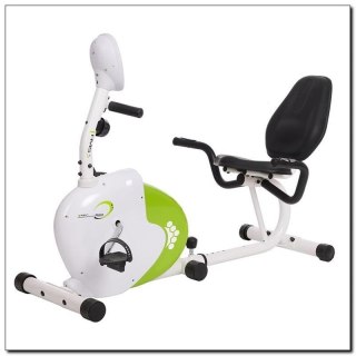 Rower magnetyczny poziomy biało-zielony HMS R9259