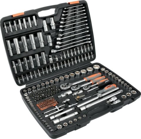 Zestaw kluczy 216el 1 1/2"/3/8"/1/4"T58691 STHOR Zestaw kluczy 216el 1 1/2"/3/8"/1/4"T58691 STHOR