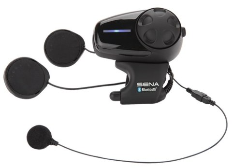 Interkom Motocyklowy Sena SMH10D-10 Bluetooth 3.0 900M z mikrofonem na pałąku, zestaw na 2 kaski