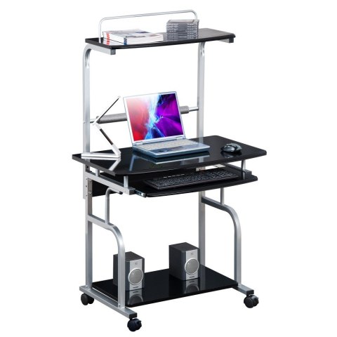 Techly ICA-TB 7800BK biurko komputerowe Czarny Techly ICA-TB 7800BK biurko komputerowe Czarny