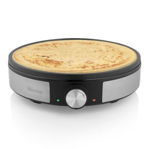 Tristar BP-2638 urządzenie do smażenia naleśników 1 naleś. 1200 W Czarny, Stal nierdzewna