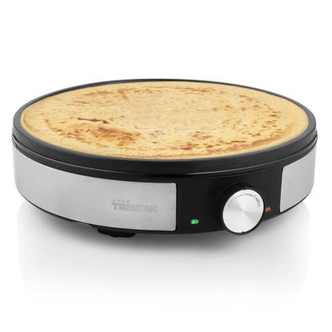 Tristar BP-2638 urządzenie do smażenia naleśników 1 naleś. 1200 W Czarny, Stal nierdzewna
