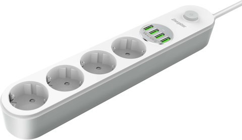 Listwa zasilająca z wyłącznikiem Energizer EPB2500W00EU Listwa zasilająca z wyłącznikiem Energizer EPB2500W00EU