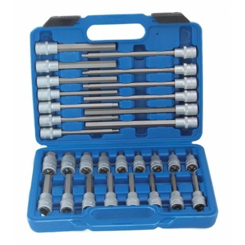 SATRA KLUCZE NASADOWE HEX 1/2" 30el.