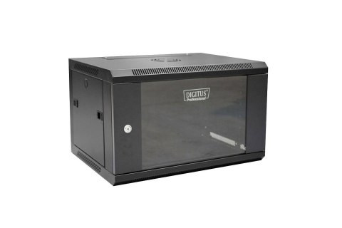 Digitus DN-W19 06U/450/B stojak 6U Szafa wisząca Czarny Digitus DN-W19 06U/450/B stojak 6U Szafa wisząca Czarny