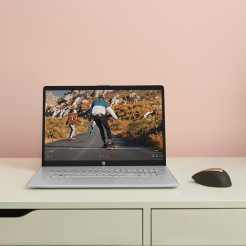 HP 17-CN2068CL i5-1235U 17.3" FHD AG 8GB SSD512 BT BLKB FPR Win11 Natural Silver (REPACK) 2Y