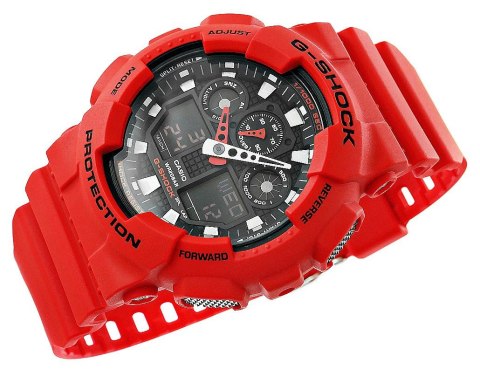 Zegarek Męski CASIO G-SHOCK GA-100B-4AER 20 Bar Do nurkowania Zegarek Męski CASIO G-SHOCK GA-100B-4AER 20 Bar Do nurkowania