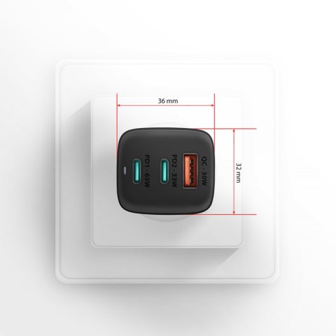 Ładowarka sieciowa AXAGON ACU-DPQ65(1x USB Typ A4500mA5V) Ładowarka sieciowa AXAGON ACU-DPQ65(1x USB Typ A4500mA5V)