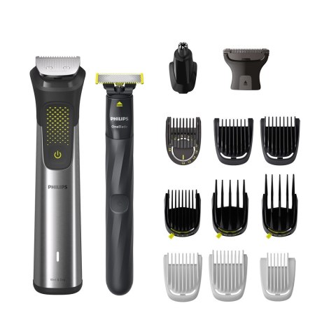 Philips Multigroom Seria 9000 MG9552/15 15w1: twarz, włosy i ciało Philips Multigroom Seria 9000 MG9552/15 15w1: twarz, włosy i ciało