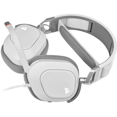 Słuchawki Corsair HS80 RGB USB White