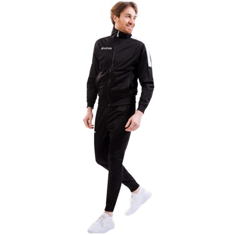 Dres Givova Tuta Revolution czarno-biały TR033 1003 XL Dres Givova Tuta Revolution czarno-biały TR033 1003 XL