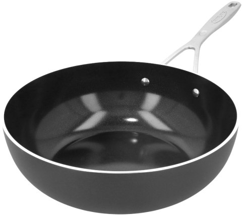 DEMEYERE INDUSTRY 3 Wok/Patelnia do mieszania Okrągły 40851-450-0 - 28 CM DEMEYERE INDUSTRY 3 Wok/Patelnia do mieszania Okrągły 40851-450-0 - 28 CM