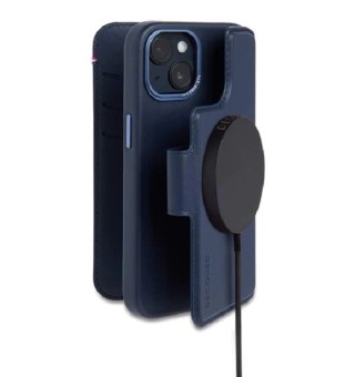 Decoded Detachable Wallet - skórzana obudowa ochronna do iPhone 13/14 kompatybilna z MagSafe (navy)